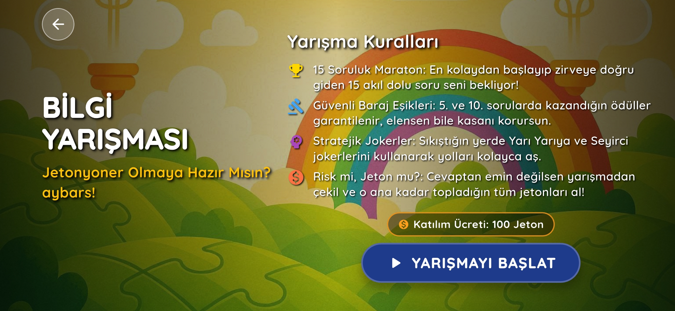 Kim Milyoner Olmak İster Tarzı Bilgi Yarışması