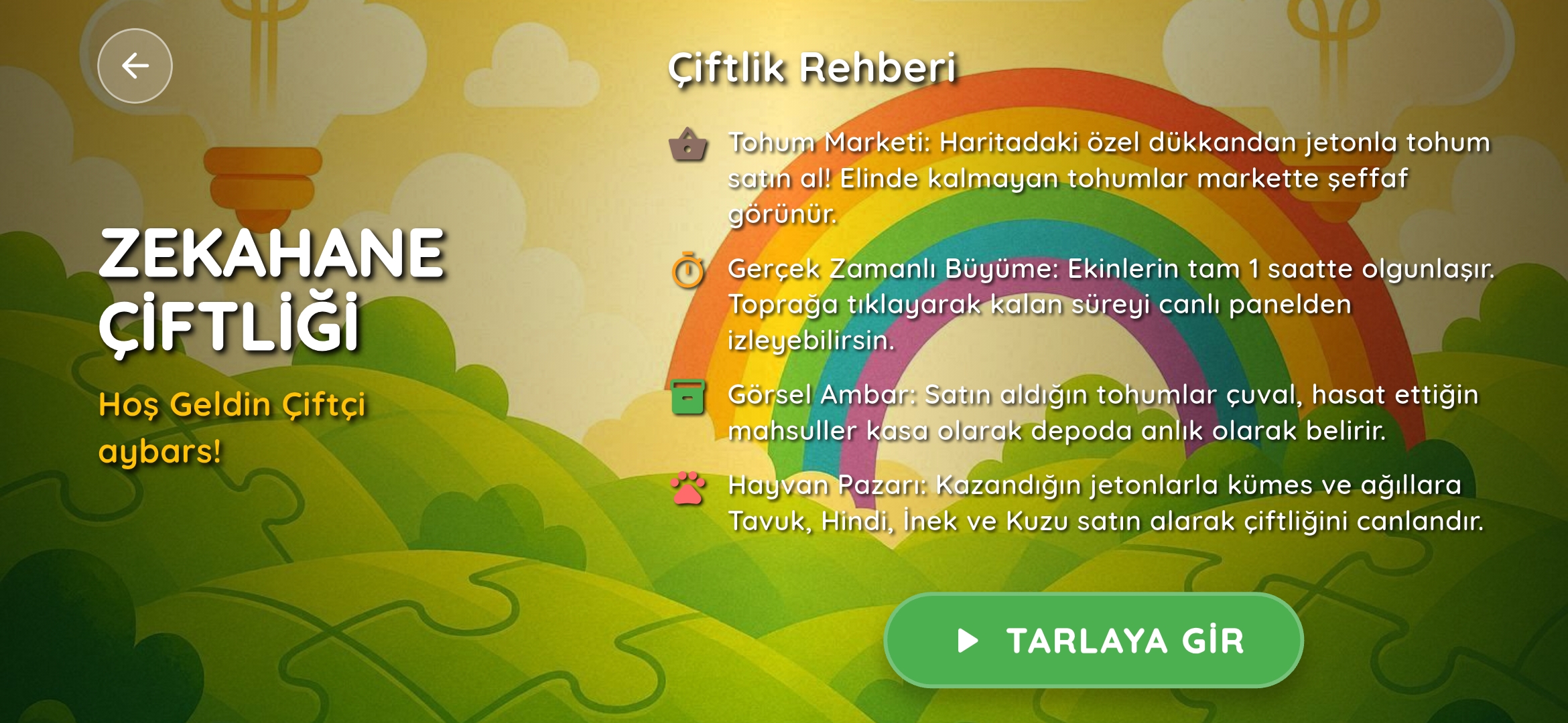 Farmville Tarzı Çiftlik Yönetimi Oyunu